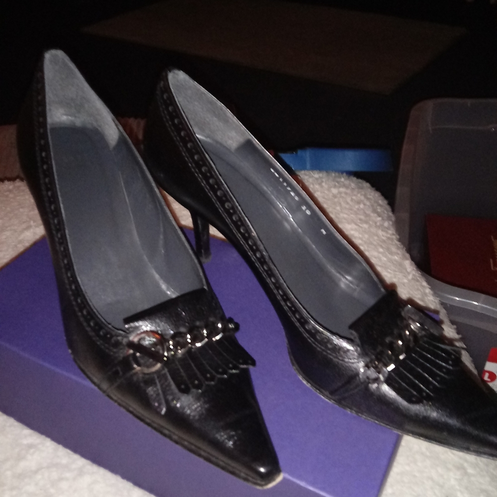 Black heels